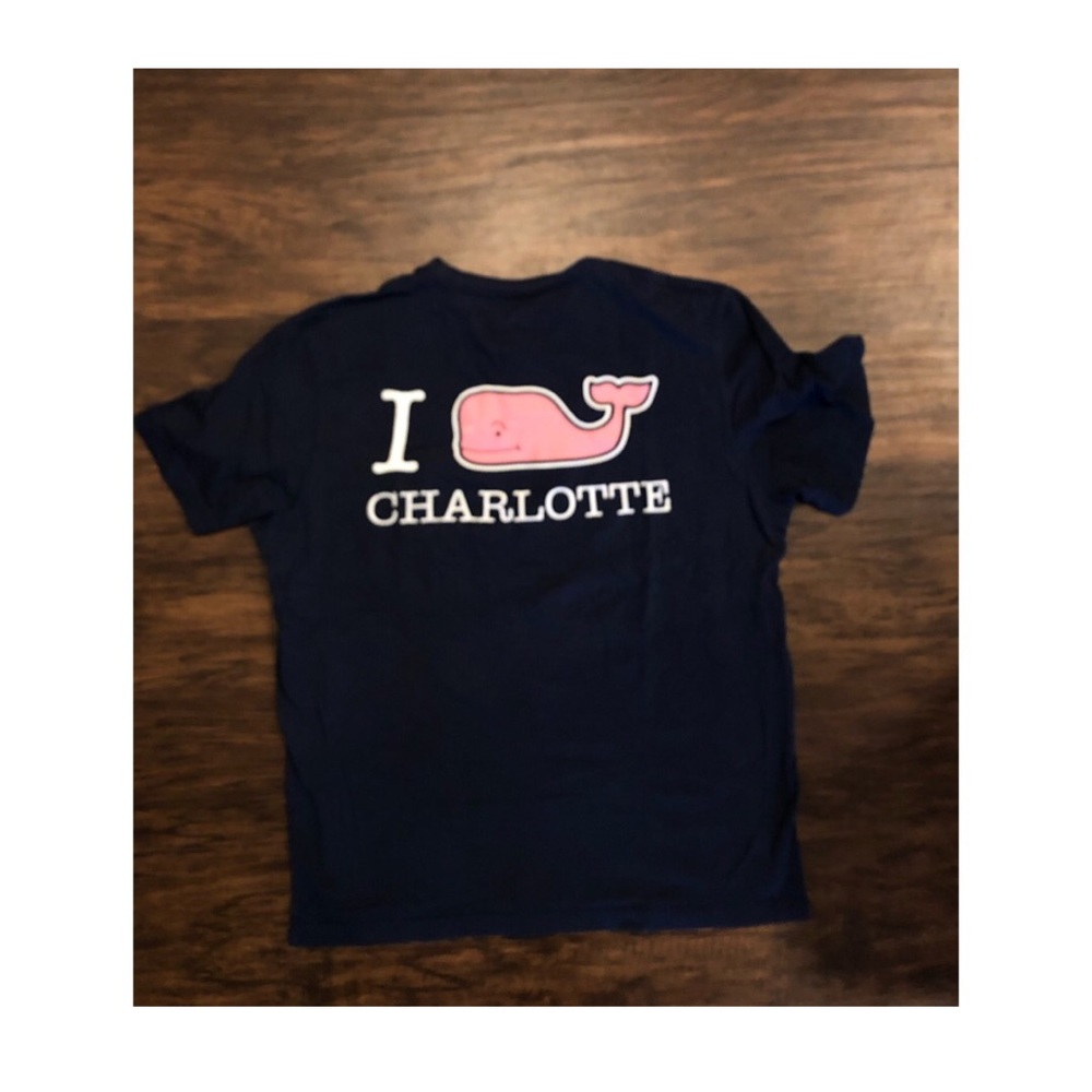 vineyard vines I Whale Charlotte Navy T-Shirt